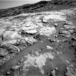 Nasa's Mars rover Curiosity acquired this image using its Left Navigation Camera on Sol 1274, at drive 1038, site number 53