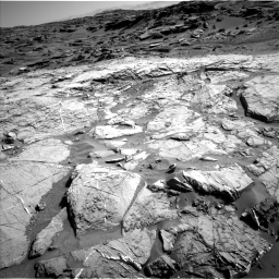 Nasa's Mars rover Curiosity acquired this image using its Left Navigation Camera on Sol 1274, at drive 1050, site number 53