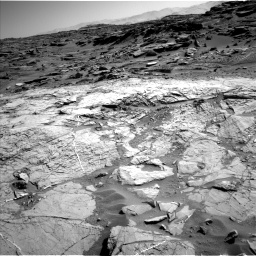 Nasa's Mars rover Curiosity acquired this image using its Left Navigation Camera on Sol 1274, at drive 1056, site number 53