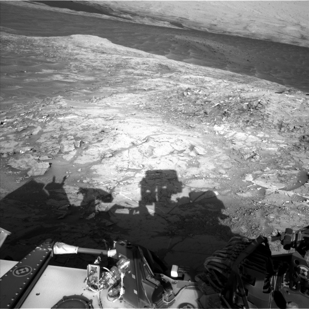 Nasa's Mars rover Curiosity acquired this image using its Left Navigation Camera on Sol 1274, at drive 1056, site number 53