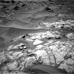 Nasa's Mars rover Curiosity acquired this image using its Right Navigation Camera on Sol 1274, at drive 708, site number 53