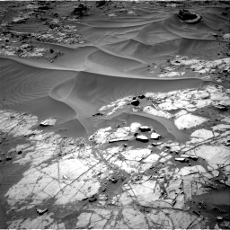 Nasa's Mars rover Curiosity acquired this image using its Right Navigation Camera on Sol 1274, at drive 714, site number 53