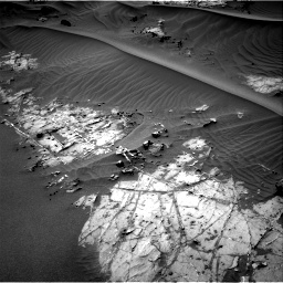Nasa's Mars rover Curiosity acquired this image using its Right Navigation Camera on Sol 1274, at drive 744, site number 53
