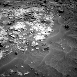 Nasa's Mars rover Curiosity acquired this image using its Right Navigation Camera on Sol 1274, at drive 804, site number 53