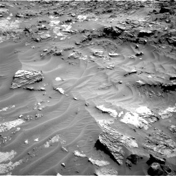 Nasa's Mars rover Curiosity acquired this image using its Right Navigation Camera on Sol 1274, at drive 858, site number 53