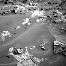Nasa's Mars rover Curiosity acquired this image using its Right Navigation Camera on Sol 1274, at drive 876, site number 53