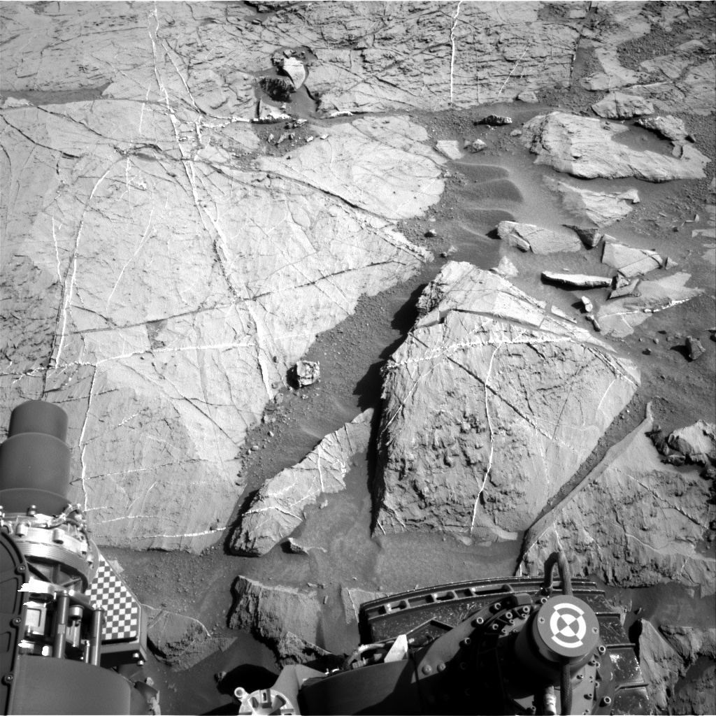 Nasa's Mars rover Curiosity acquired this image using its Right Navigation Camera on Sol 1274, at drive 1056, site number 53