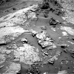 Nasa's Mars rover Curiosity acquired this image using its Left Navigation Camera on Sol 1276, at drive 1056, site number 53