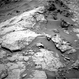 Nasa's Mars rover Curiosity acquired this image using its Left Navigation Camera on Sol 1276, at drive 1062, site number 53