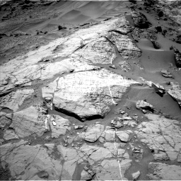 Nasa's Mars rover Curiosity acquired this image using its Left Navigation Camera on Sol 1276, at drive 1068, site number 53