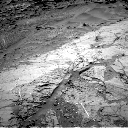 Nasa's Mars rover Curiosity acquired this image using its Left Navigation Camera on Sol 1276, at drive 1080, site number 53