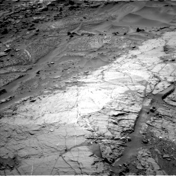 Nasa's Mars rover Curiosity acquired this image using its Left Navigation Camera on Sol 1276, at drive 1086, site number 53