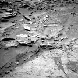 Nasa's Mars rover Curiosity acquired this image using its Left Navigation Camera on Sol 1276, at drive 1104, site number 53