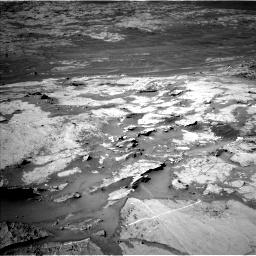 Nasa's Mars rover Curiosity acquired this image using its Left Navigation Camera on Sol 1276, at drive 1182, site number 53