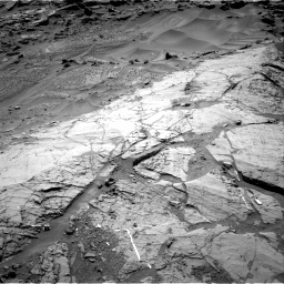 Nasa's Mars rover Curiosity acquired this image using its Right Navigation Camera on Sol 1276, at drive 1080, site number 53