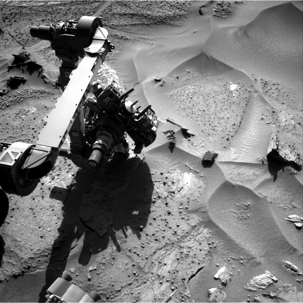 Nasa's Mars rover Curiosity acquired this image using its Right Navigation Camera on Sol 1277, at drive 1182, site number 53