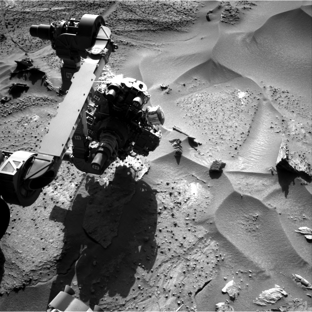 Nasa's Mars rover Curiosity acquired this image using its Right Navigation Camera on Sol 1277, at drive 1182, site number 53