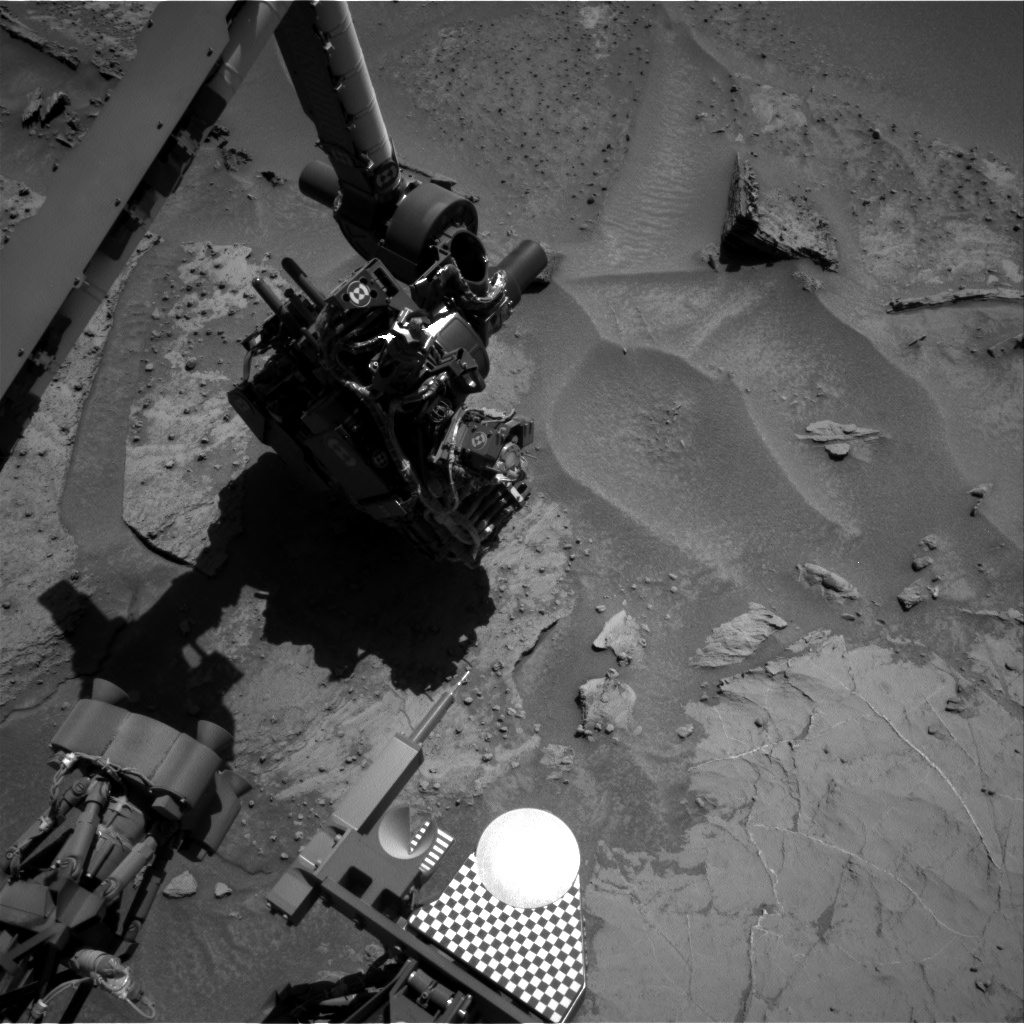 Nasa's Mars rover Curiosity acquired this image using its Right Navigation Camera on Sol 1280, at drive 1182, site number 53