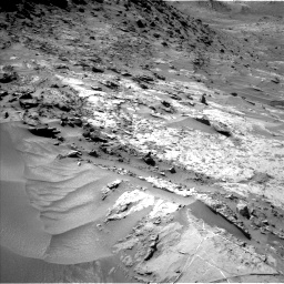 Nasa's Mars rover Curiosity acquired this image using its Left Navigation Camera on Sol 1281, at drive 1188, site number 53