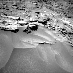 Nasa's Mars rover Curiosity acquired this image using its Left Navigation Camera on Sol 1281, at drive 1206, site number 53