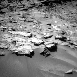Nasa's Mars rover Curiosity acquired this image using its Left Navigation Camera on Sol 1281, at drive 1212, site number 53