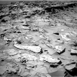 Nasa's Mars rover Curiosity acquired this image using its Left Navigation Camera on Sol 1281, at drive 1218, site number 53