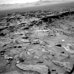 Nasa's Mars rover Curiosity acquired this image using its Left Navigation Camera on Sol 1281, at drive 1224, site number 53