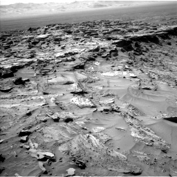 Nasa's Mars rover Curiosity acquired this image using its Left Navigation Camera on Sol 1281, at drive 1230, site number 53
