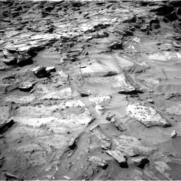 Nasa's Mars rover Curiosity acquired this image using its Left Navigation Camera on Sol 1281, at drive 1242, site number 53