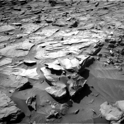 Nasa's Mars rover Curiosity acquired this image using its Left Navigation Camera on Sol 1281, at drive 1272, site number 53