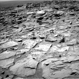 Nasa's Mars rover Curiosity acquired this image using its Left Navigation Camera on Sol 1281, at drive 1284, site number 53