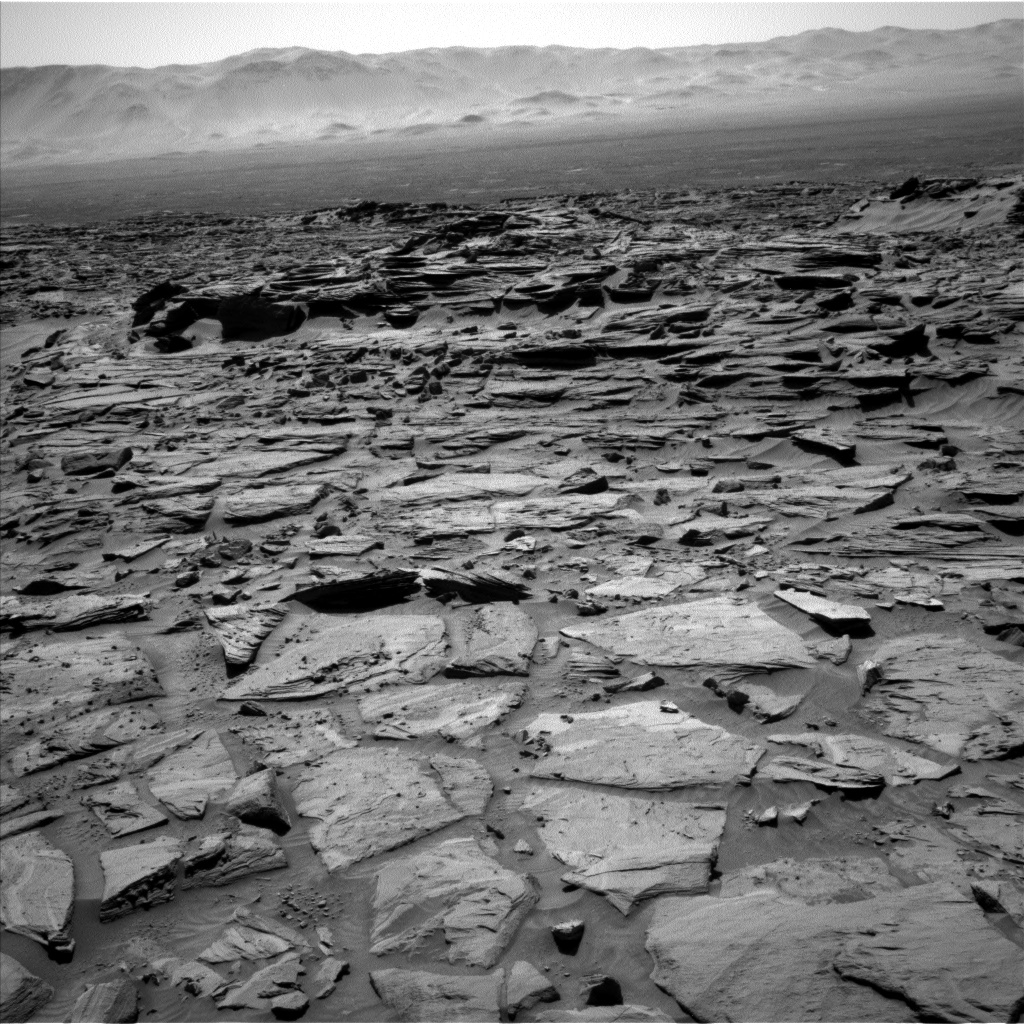 Nasa's Mars rover Curiosity acquired this image using its Left Navigation Camera on Sol 1281, at drive 1284, site number 53
