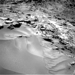 Nasa's Mars rover Curiosity acquired this image using its Right Navigation Camera on Sol 1281, at drive 1200, site number 53