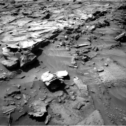 Nasa's Mars rover Curiosity acquired this image using its Right Navigation Camera on Sol 1281, at drive 1266, site number 53
