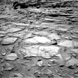 Nasa's Mars rover Curiosity acquired this image using its Left Navigation Camera on Sol 1282, at drive 1308, site number 53