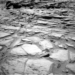 Nasa's Mars rover Curiosity acquired this image using its Left Navigation Camera on Sol 1282, at drive 1314, site number 53