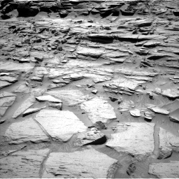 Nasa's Mars rover Curiosity acquired this image using its Left Navigation Camera on Sol 1282, at drive 1320, site number 53