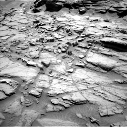 Nasa's Mars rover Curiosity acquired this image using its Left Navigation Camera on Sol 1282, at drive 1332, site number 53