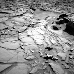 Nasa's Mars rover Curiosity acquired this image using its Left Navigation Camera on Sol 1282, at drive 1356, site number 53