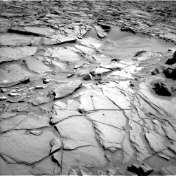 Nasa's Mars rover Curiosity acquired this image using its Left Navigation Camera on Sol 1282, at drive 1362, site number 53