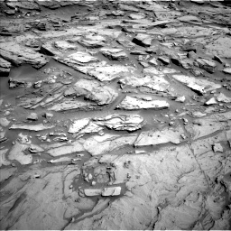 Nasa's Mars rover Curiosity acquired this image using its Left Navigation Camera on Sol 1282, at drive 1428, site number 53