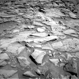 Nasa's Mars rover Curiosity acquired this image using its Left Navigation Camera on Sol 1282, at drive 1458, site number 53