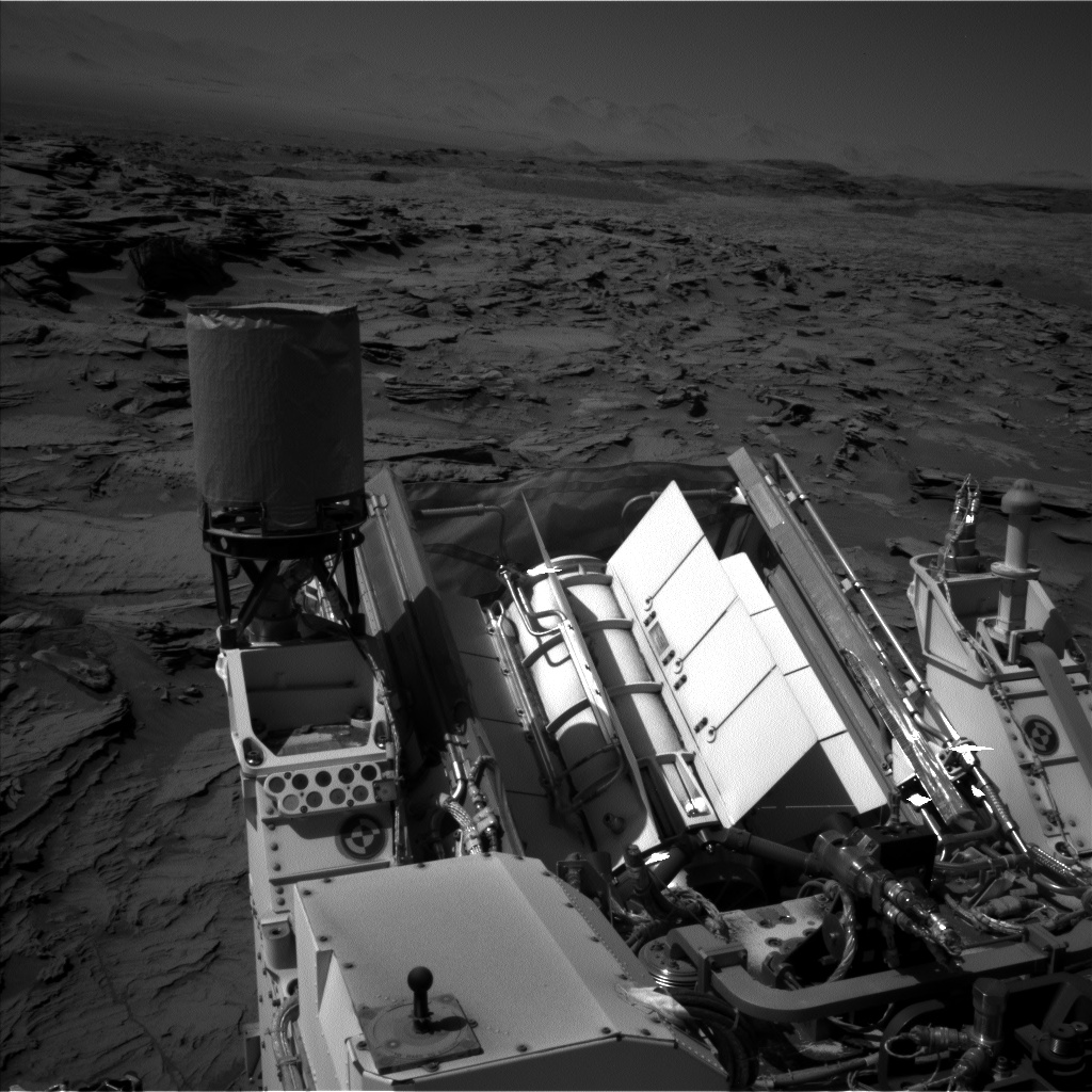 Nasa's Mars rover Curiosity acquired this image using its Left Navigation Camera on Sol 1282, at drive 1470, site number 53