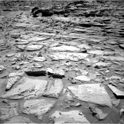 Nasa's Mars rover Curiosity acquired this image using its Right Navigation Camera on Sol 1282, at drive 1296, site number 53