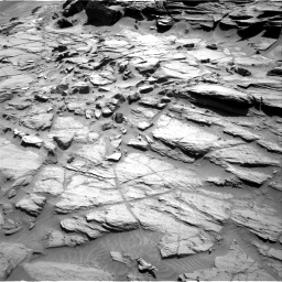 Nasa's Mars rover Curiosity acquired this image using its Right Navigation Camera on Sol 1282, at drive 1332, site number 53