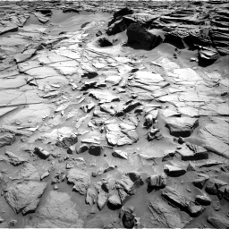 Nasa's Mars rover Curiosity acquired this image using its Right Navigation Camera on Sol 1282, at drive 1344, site number 53