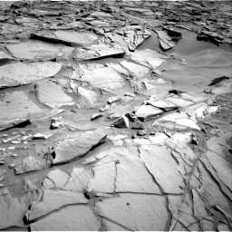Nasa's Mars rover Curiosity acquired this image using its Right Navigation Camera on Sol 1282, at drive 1368, site number 53