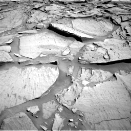 Nasa's Mars rover Curiosity acquired this image using its Right Navigation Camera on Sol 1282, at drive 1392, site number 53