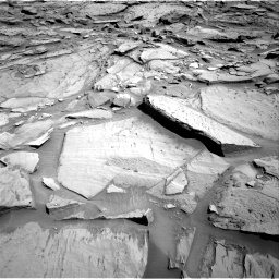 Nasa's Mars rover Curiosity acquired this image using its Right Navigation Camera on Sol 1282, at drive 1398, site number 53