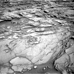 Nasa's Mars rover Curiosity acquired this image using its Right Navigation Camera on Sol 1282, at drive 1422, site number 53